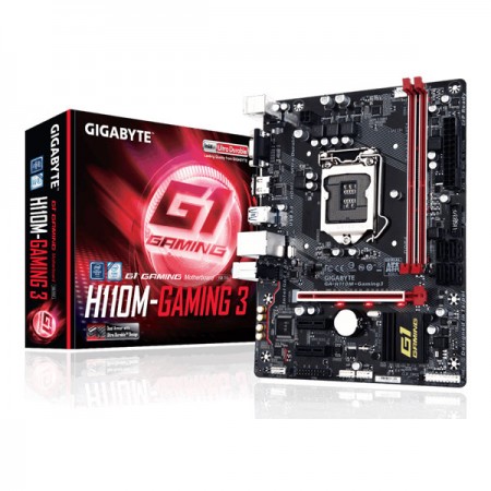 MAINBOARD GIGABYTE GA-H110M-GAMING 3 (REV. 1.0) SOCKET 1151 _618S